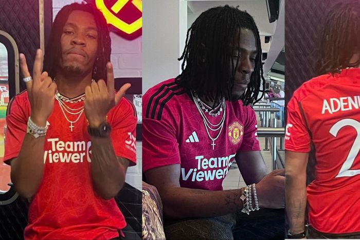 Nigerian Afrobeats star Joeboy shines as Manchester United beat Sheffield United at Old Trafford.