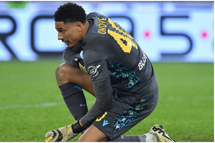 Nigeria's Maduka Okoye in action for Udinese.