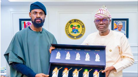 Sanwo-Olu welcomes Tunde Onakoya: Lagos State Governor teams up with World record chess player