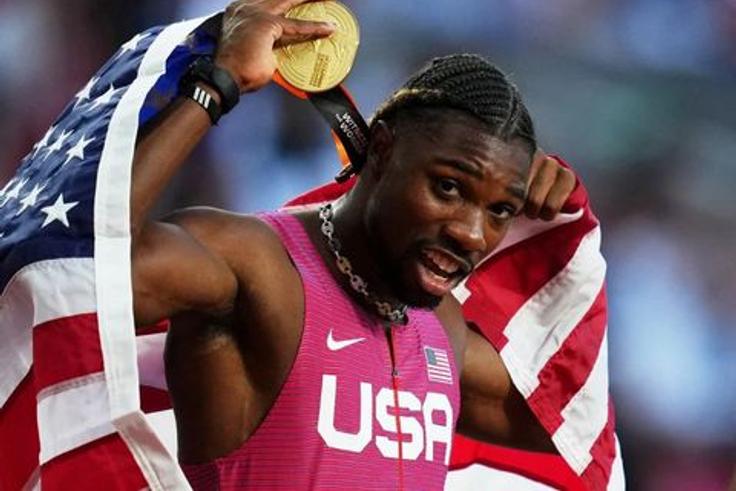 Noah Lyles reveals his final race before the Olympic Games in Paris