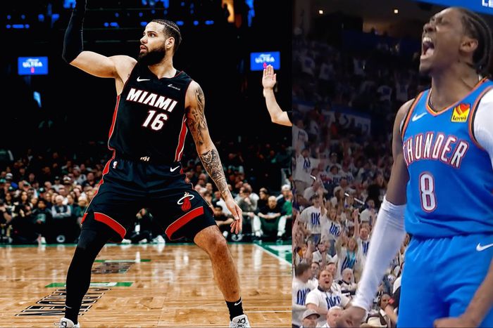 Here is a recap of day 5 of the NBA playoffs featuring wins from the Heat and the Thunder.