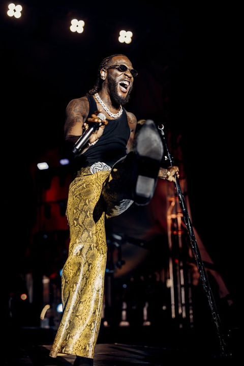 African giant Burna Boy. (Photo Credit: Burna Boy/X)
