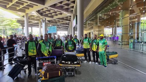 Nigeria U-19 Cricket team arrives India for World Cup qualifiers Preparations