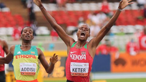 Vincent Keter ready to rumble with the seniors at World Championships