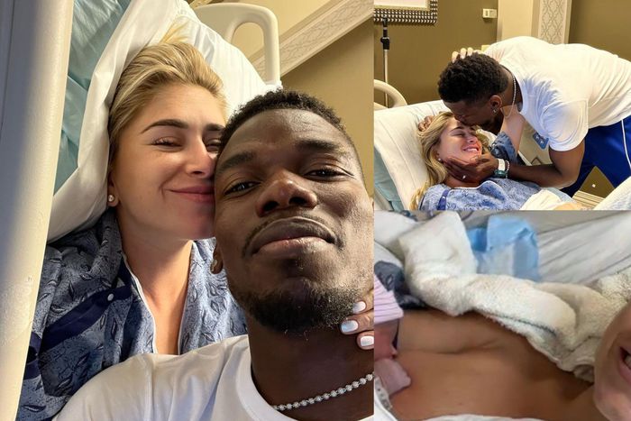 Pogba will receive a much-needed lift from the birth of their newest child after earlier this month's career-threatening injury. 