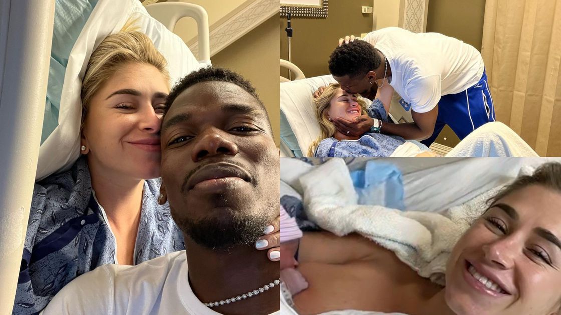 Paul Pogba and his wife, Zulay, - Sports Brief Nigeria