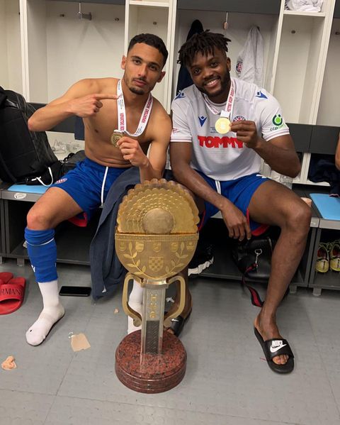 Awaziem featured for 90 minutes as Hajduk Split did not concede a goal.