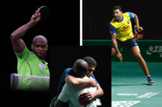 Table Tennis: Aruna and Assar put competition aside and embrace sportsmanship