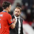 England boss Gareth Southgate and Manchester United defender Harry Maguire