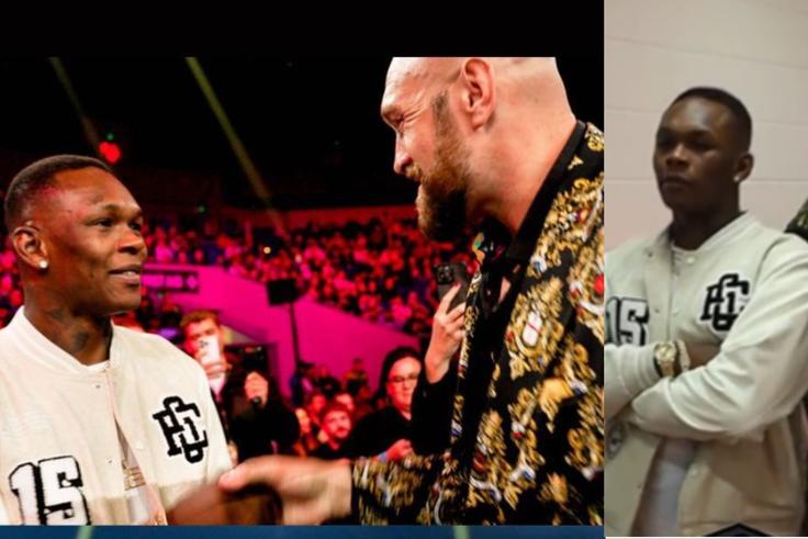 Tyson Fury met with UFC middleweight champion Israel Adesanya and once again expressed his lack of interest in cage fighting.