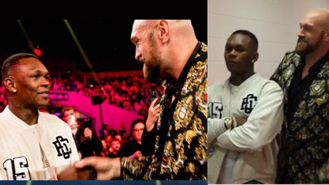 Tyson Fury tells Israel Adesanya why he won't be fighting in the Octagon