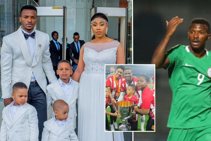 Olanrewaju Kayode: Super Eagles star wipes Instagram page of children’s pictures amid alleged DNA fraud