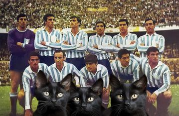 Racing Club & the alleged curse imposed on them by Indipendiente after burrying seven black cats in stadium