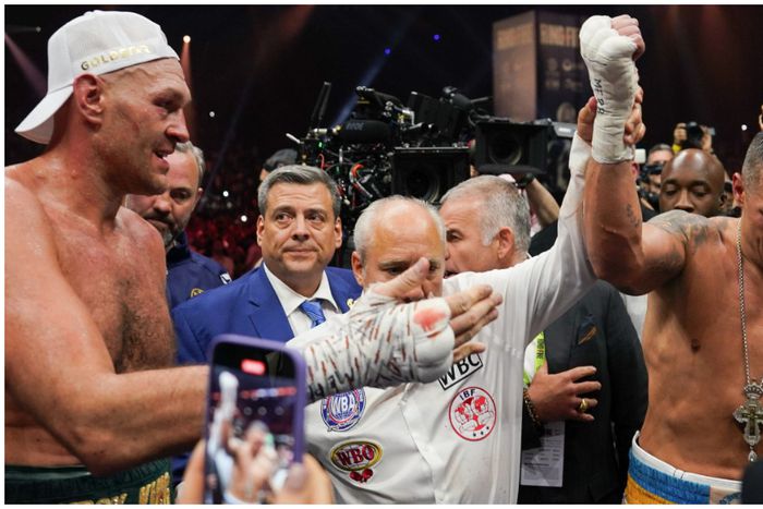 Oleksandr Usyk defeated Tyson Fury in Saudi Arabia.