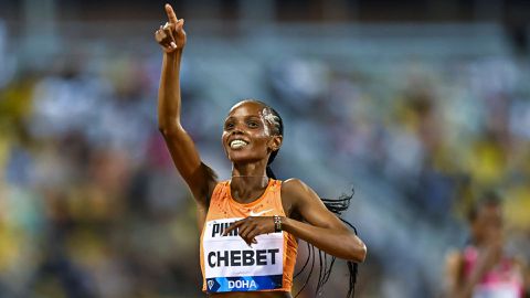 Beatrice Chebet strikes with a world record at Prefontaine Classic to qualify for Paris 2024 Olympics