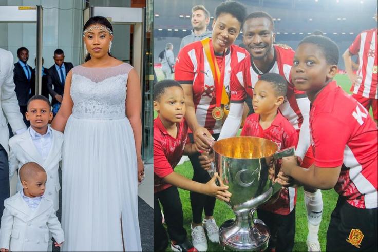 Dora debunks DNA shows kids are not that of Super Eagles star Olanrewaju Kayode and parented by Pastor Tobi Adegboyega.