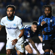 Aubameyang and Ademola Lookman in the Eueopa League semi-final clash between Atalanta and Marseille || Image credit: iMAGO