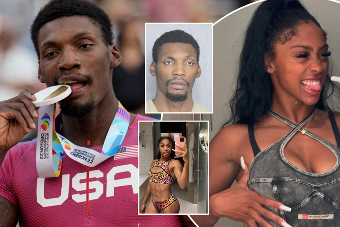 Fred Kerley: Olympic sprinter once considered the 'fastest man alive' pleads NOT GUILTY after being arrested over ass*ult charges