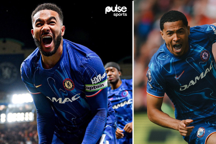 Reece James and Levi Colwill celebrating Chelsea's UCL qualification || Image credit: X