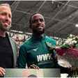Royal send-off: German Red-Green-Whites give Super Eagles Tank hero's farewel