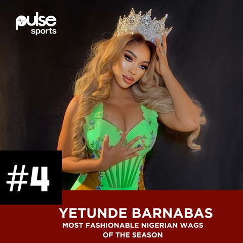 Yetunde Barnabas is among the most fashionable Nigerian Wags of the season