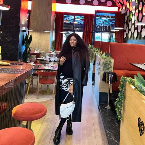 Chioma Omeruo is among the most fashionable Nigerian Wags of the season