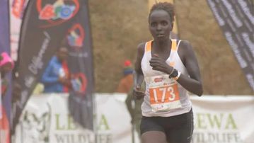 Mercy Kwambai reveals what fueled her to victory at Lewa Marathon