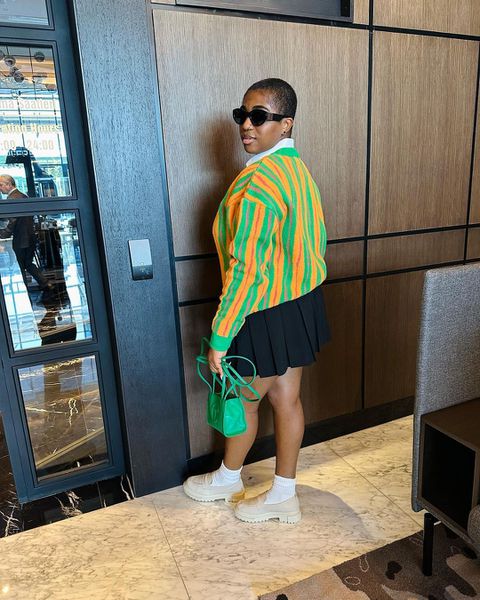 Obiageli Awaziem is among the most fashionable Nigerian Wags of the season