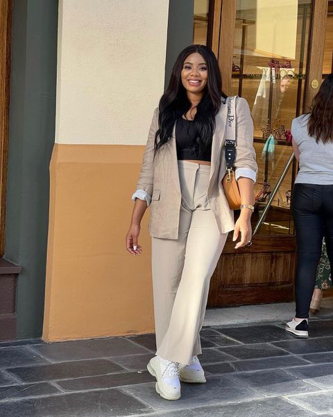 Chioma Omeruo is among the most fashionable Nigerian Wags of the season