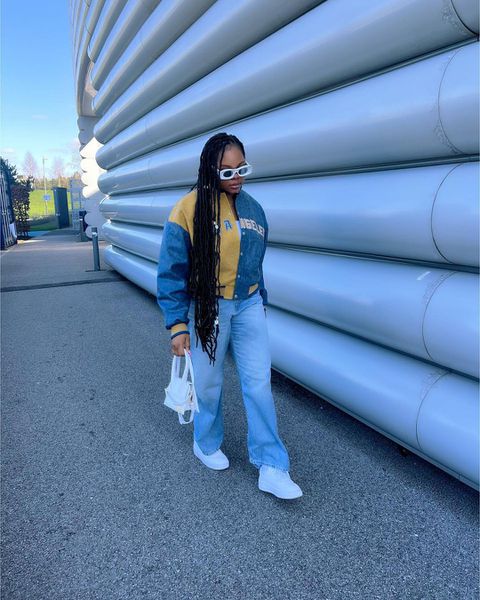 Isi Etebo has been crowned as the most fashionable Nigerian Wag of the season.