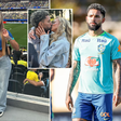 Douglas Luiz tells girlfriend Alisha Lehmann "I love you" after getting benched in Brazil’s opening Copa America game