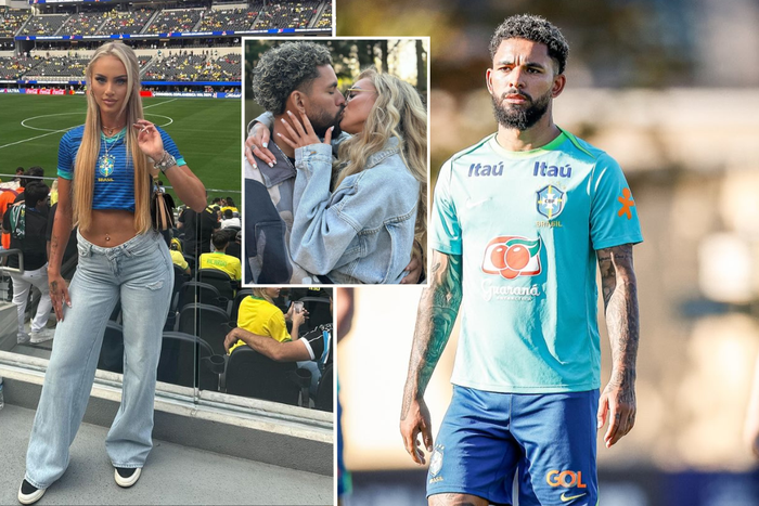Douglas Luiz tells girlfriend Alisha Lehmann "I love you" after getting benched in Brazil’s opening Copa America game