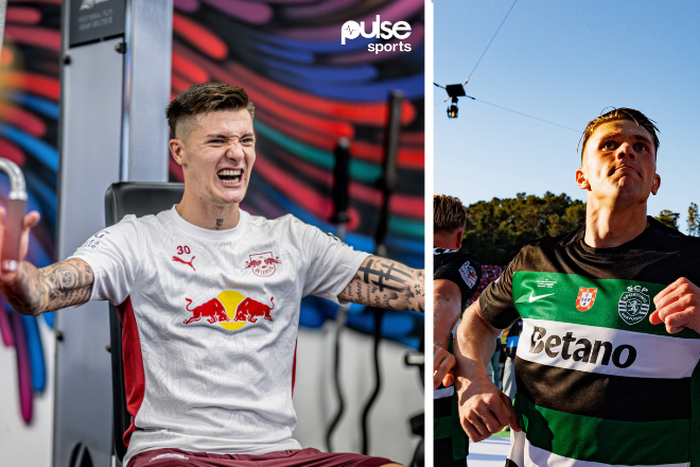 Viktor Gyokeres and Benjamin Sesko have both been linked to Arsenal. || Image credit: Imago