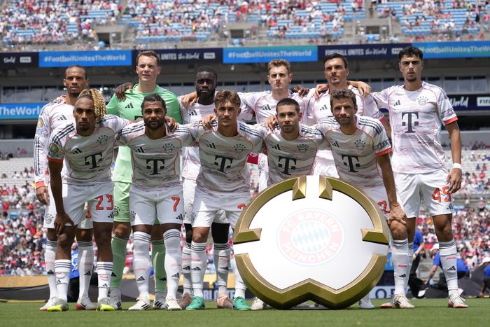 FIFA Club World Cup 2025 Bayern line up prior the FIFA Club World Cup 2025 group C match between SL Benfica and FC Bayern München at Bank of America Stadium on June 24, 2025 in Charlotte