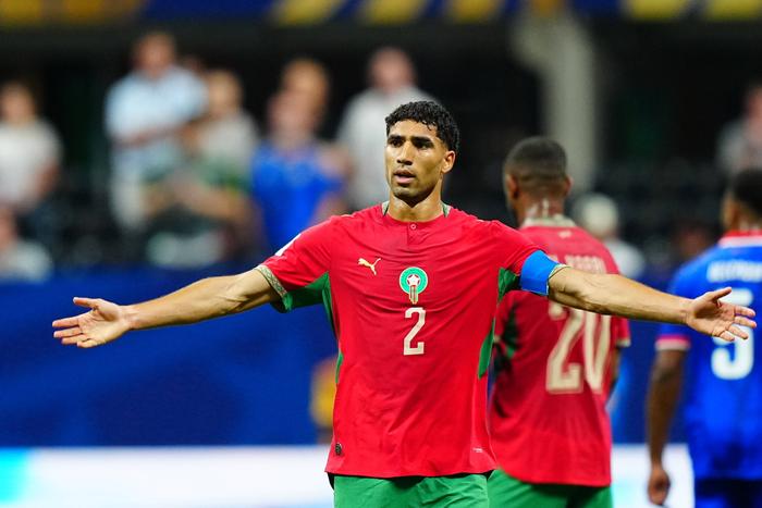 Hakimi scores for Morocoo || imago