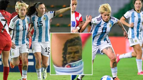 Ronaldo Fan - Argentina's women team captain is having