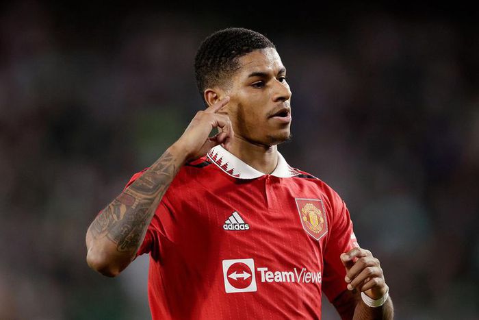 Manchester United star forward Marcus Rashford