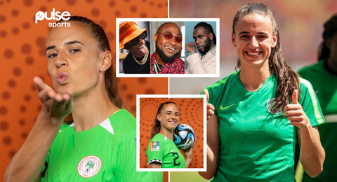 Ashleigh Plumptre: Super Falcons 'Oyinbo' star reveals her favourite Nigerian food, chooses between Davido, Wizkid and Burna Boy