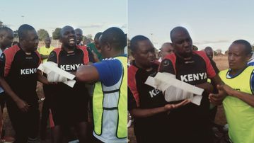 [WATCH] Video emerges of Sports CS nominee Kipchumba Murkomen squealing in pain after suffering injury