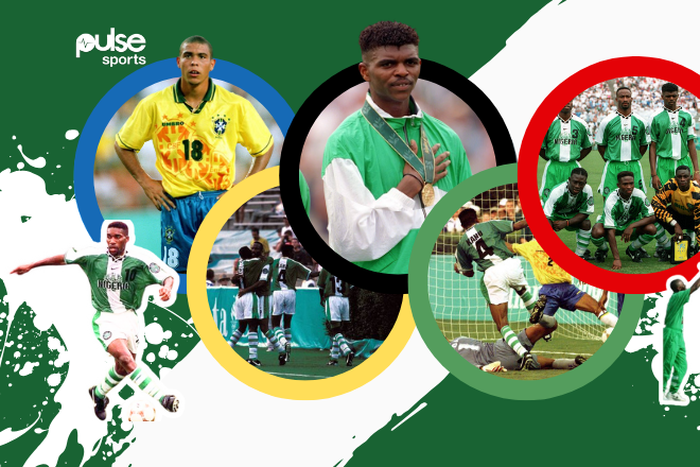 The Dream Team's win against Brazil in the 1996 Atlanta Olympic Games went down as arguably the greatest moment in Nigerian football history