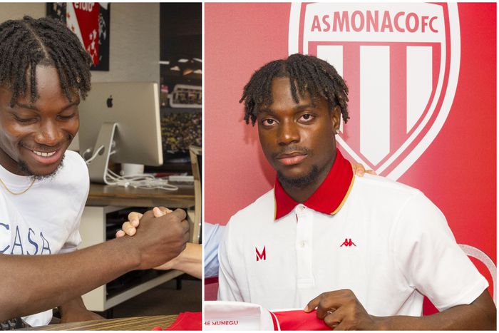 George Ilenikhena is the latest Nigerian striker in Ligue 1 after joining Monaco.