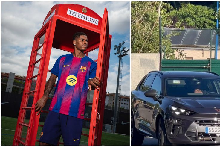 Cheap car from a broke club? Fans mock Barca as Rashford pulls up in new ride