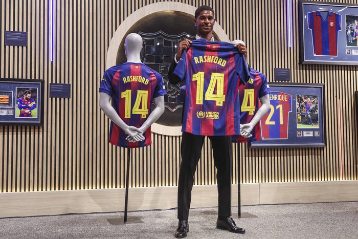 Marcus Rashford new player of FC Barcelona