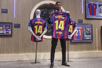 Not a problem - Rashford unconcerned about potential registration issues at Barcelona