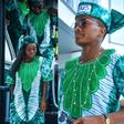 Super Falcons arrive Rabat in style. Image: Justina Aniefiok (X)