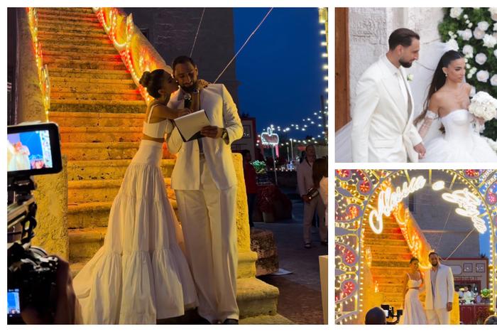 Man City star Donnarumma weds long-time partner Alessia