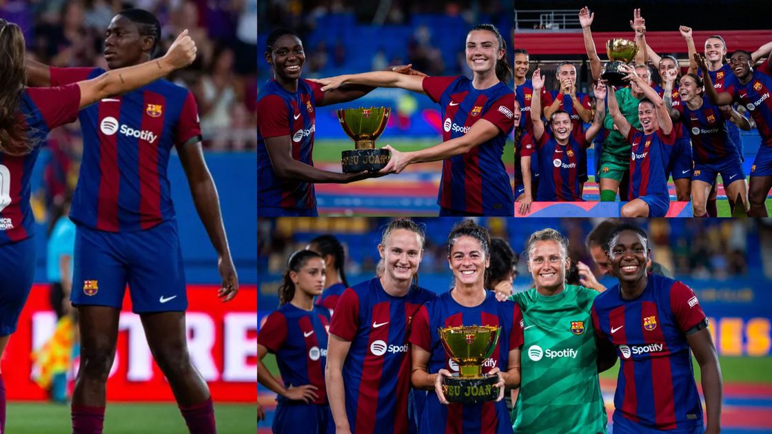 Oshoala vow to continue scoring for Barcelona Femeni - Latest Sports News  In Nigeria