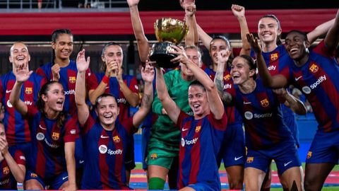 Oshoala made her entry into the game for Barcelona Femeni in the 70th minute and impressed despite returning to the team recently. (Instagram/Barcelona Femeni)