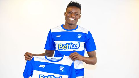 Defender Brian Mandela unveiled among new players at AFC Leopards