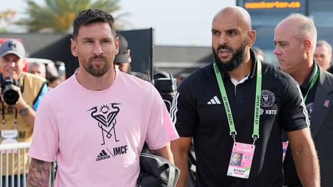 WATCH: Lionel Messi’s personal bodyguard, a former Navy Seal, who follows him everywhere